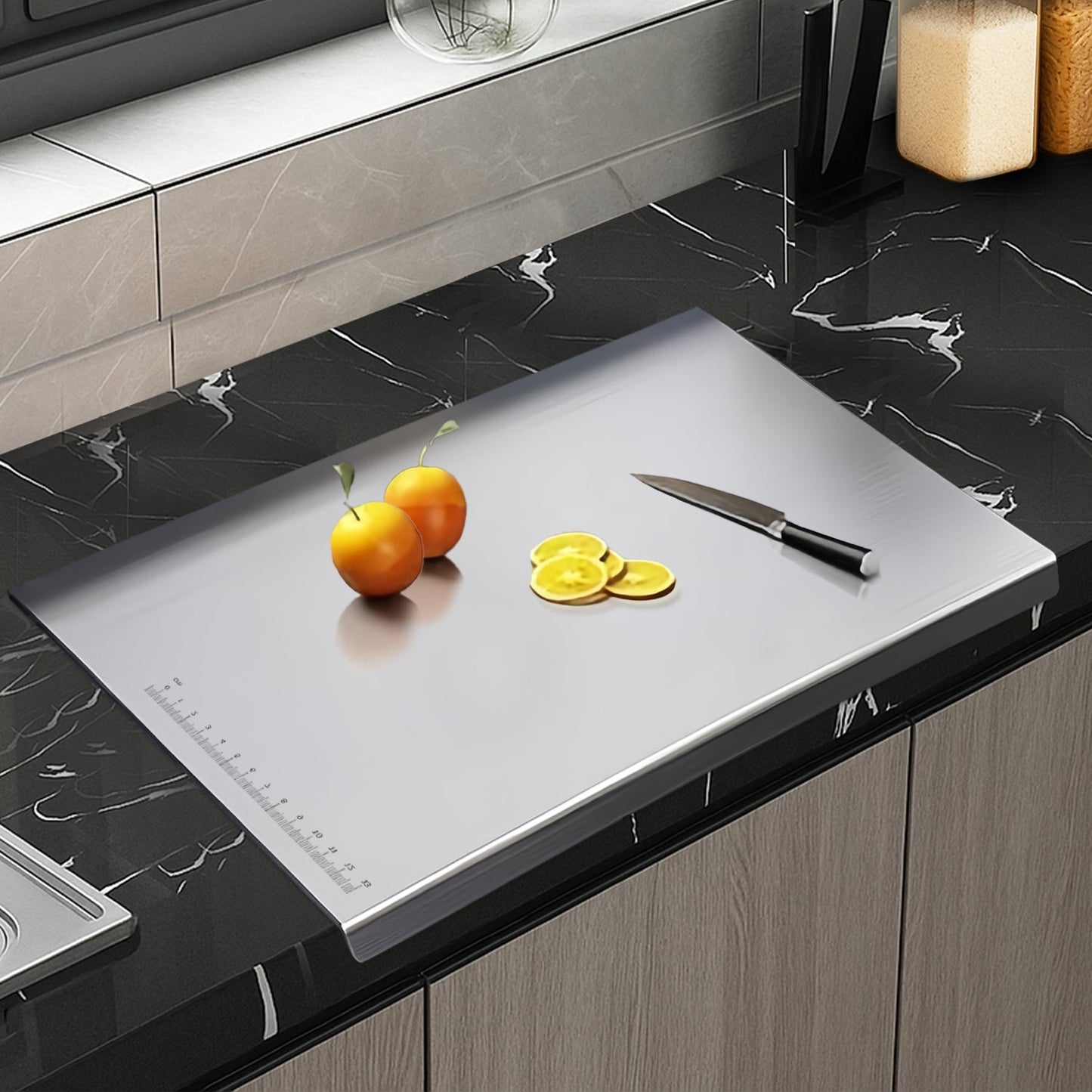 Stainless Steel Chopping Board for Kitchen
