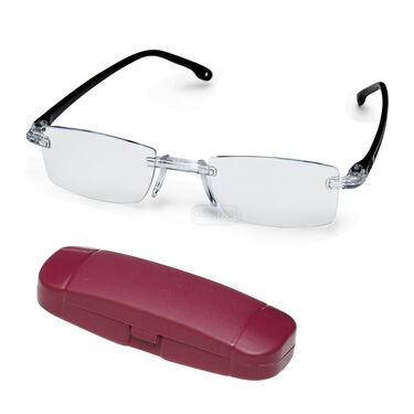 Buy One Get One Free Rimless Adaptive Power Reading Glasses @ Just 499/-
