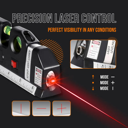 The Almighty Leveler™ Multipurpose Laser Level Kit Tool