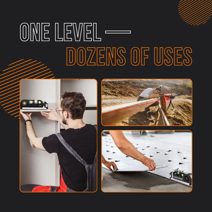 The Almighty Leveler™ Multipurpose Laser Level Kit Tool