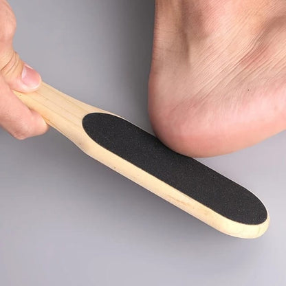 (Pack of 2) Foot File Scraper Premium Wooden Dead Skin Callus Remover
