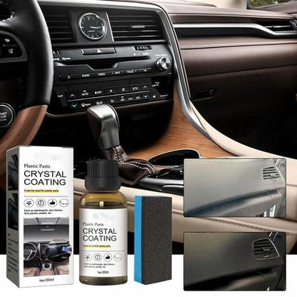 ( BUY 1 GET 2 ) Crystal Coating For Car & Bike Plastic Parts