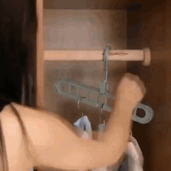 (Pack of 15) 9 Hole Rotatable Hanger Space Saving Organizer