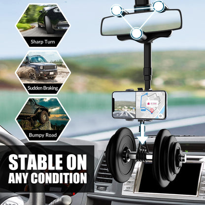 ✨Ultimate Pack - Car Mirror Mobile Holder With Free Car Cleaning Accessories 🚗