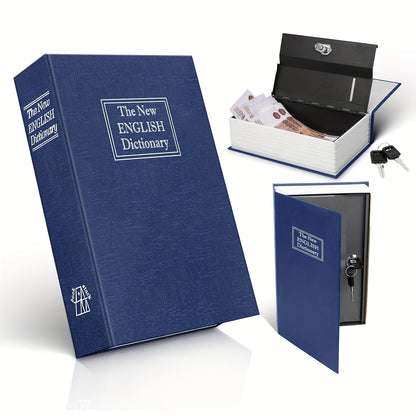 🔐📚 The Ultimate Secret Book Locker 📖🔐 + 🎁 FREE Superhero Keychain (Worth ₹300!), Disguised Valuable Asset ⭐⭐⭐⭐
