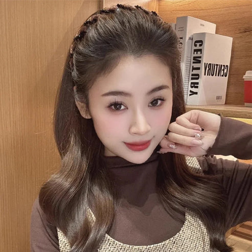 🔥Vintage High Cranium Artificial Pearl Headband (50% OFF)